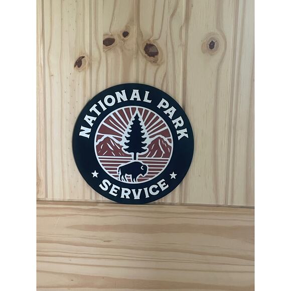 National Park Service Buffalo Sign 3d print design - Picture 1 of 2